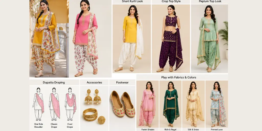 How to Style Patiala Salwar Suits