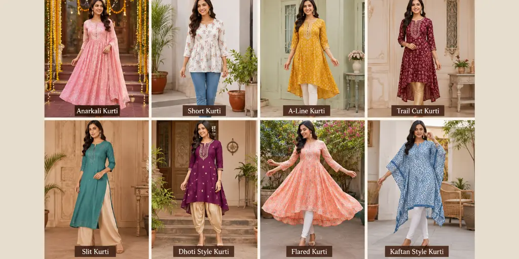 List of the Latest Kurti Designs for Women