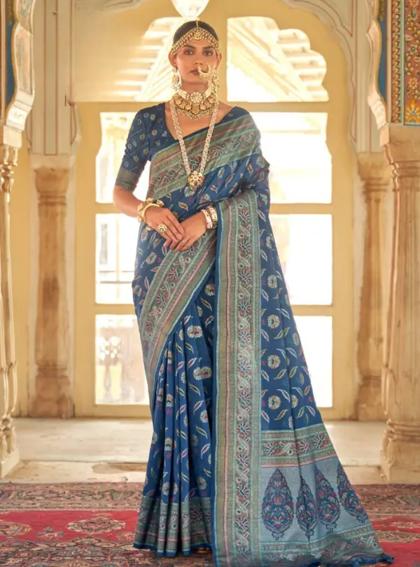 Patola Design Silk Saree for Women