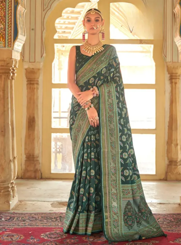 Premium Patola Design Saree for Women
