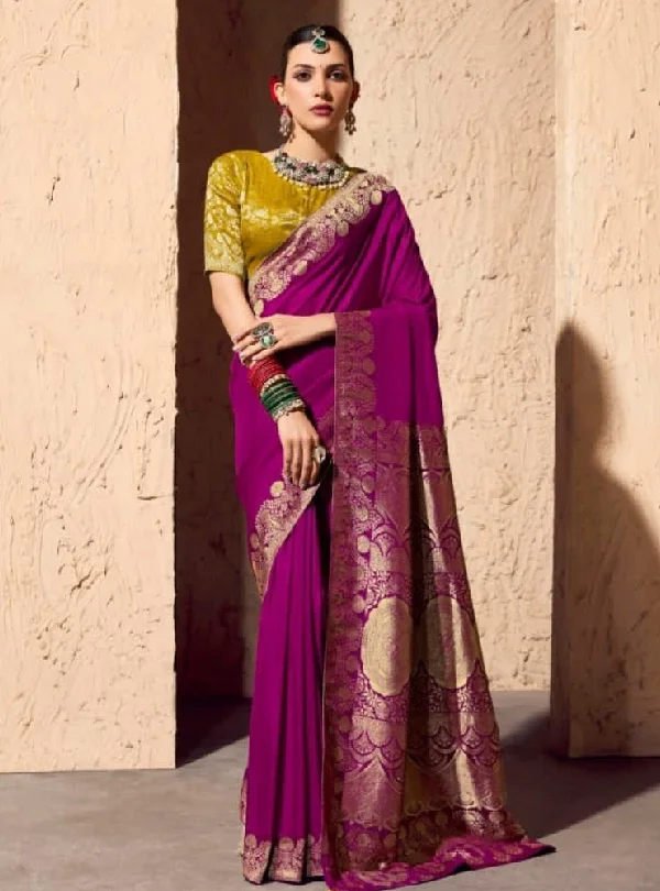 Pure Viscose Silk Saree