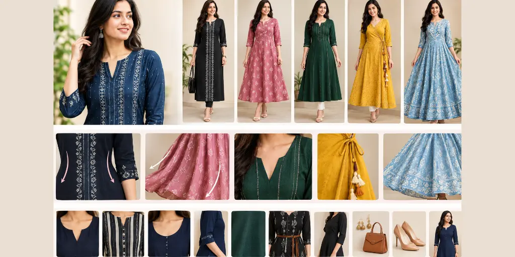 Best Kurti Designs to Look Slim