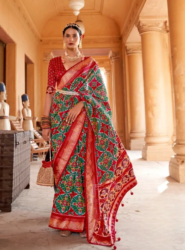 Classic Patola Design Saree
