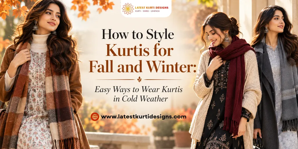 You are currently viewing How to Style Kurtis for Fall and Winter: Easy Ways to Wear Kurtis in Cold Weather