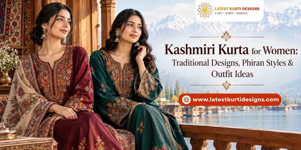 You are currently viewing Kashmiri Kurta for Women: Traditional Designs, Phiran Styles & Outfit Ideas 