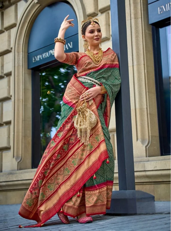 Mercerized Sigma Silk Saree
